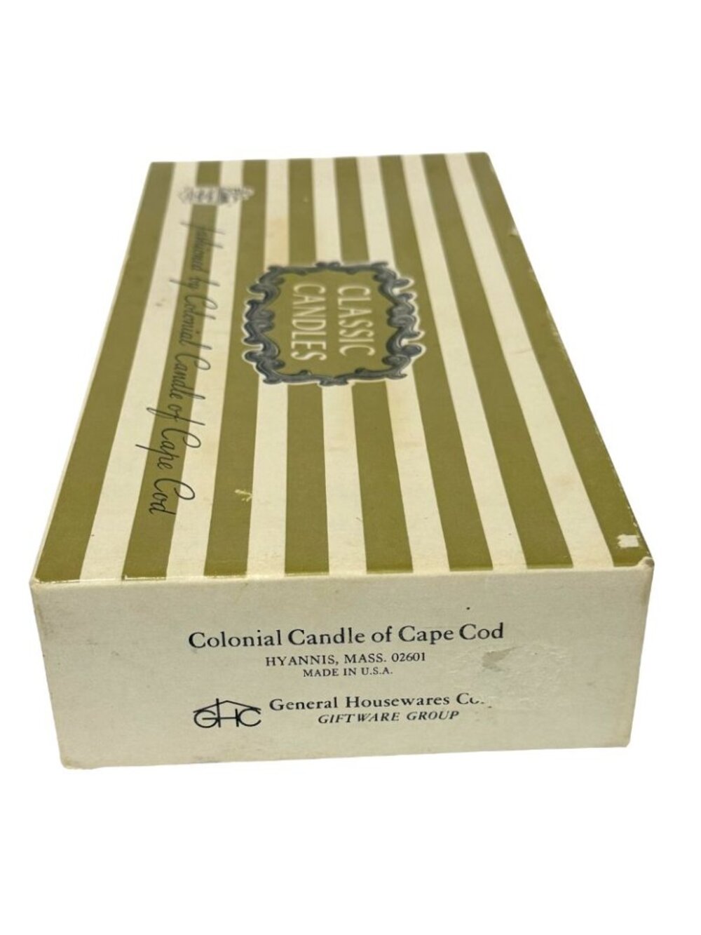 Vintage Colonial Candle Of Cape Cod 12 Classic 12” Candles Ivory New In Box USA - Picture 4 of 10